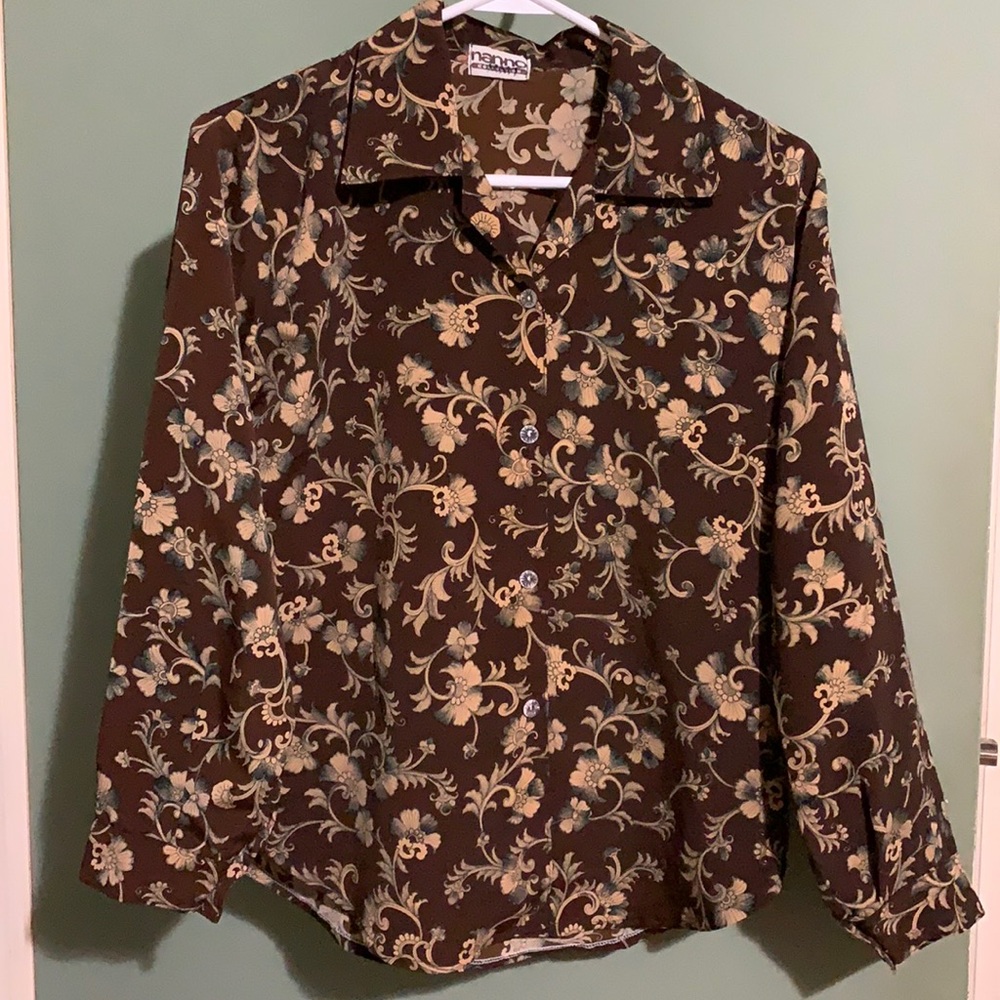 (3for$20) FLOWER PRINT TOP